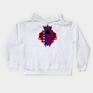 queen of vampire Kids Hoodie